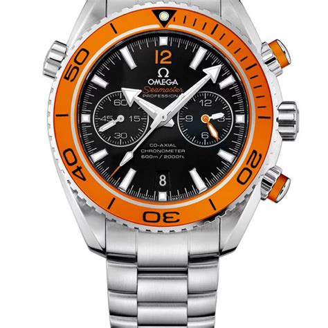 omega seamaster orange chronograph|Omega Seamaster chronograph price.